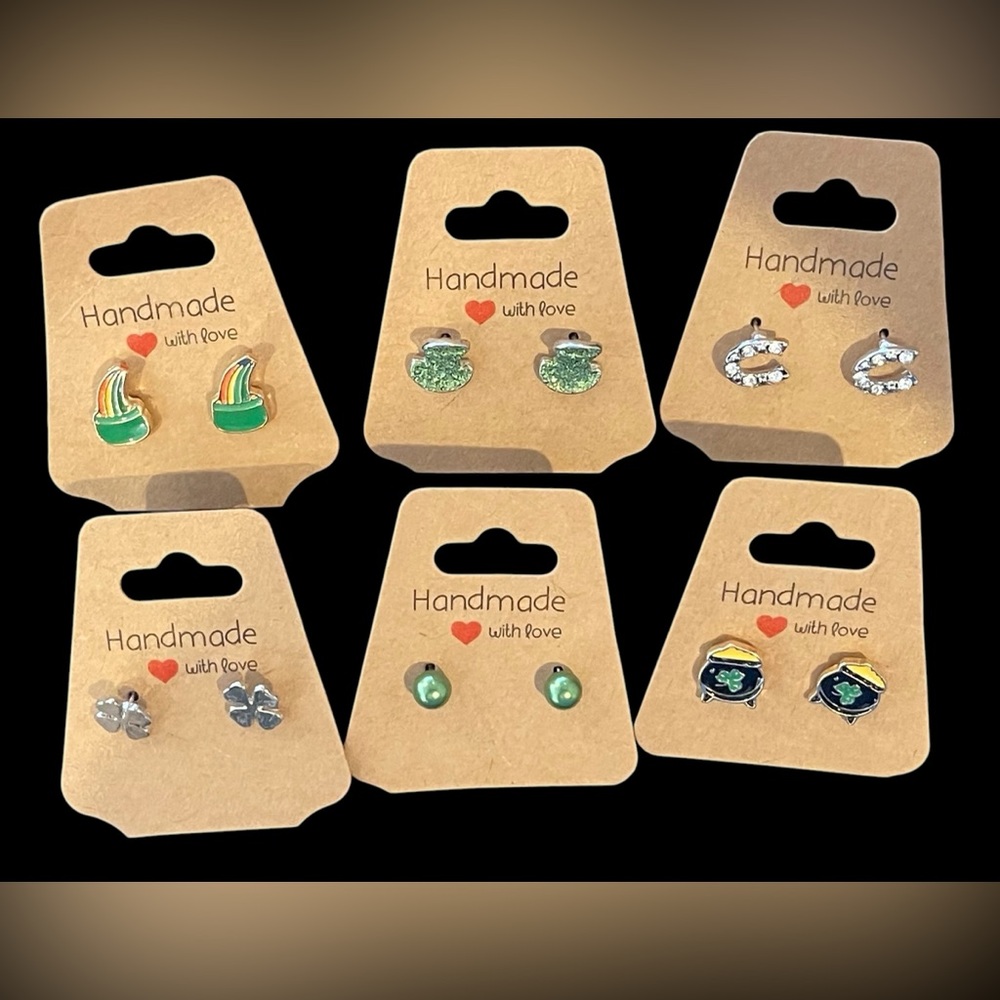 St. Patrick’s Day Earrings-Bundle-6 Pairs